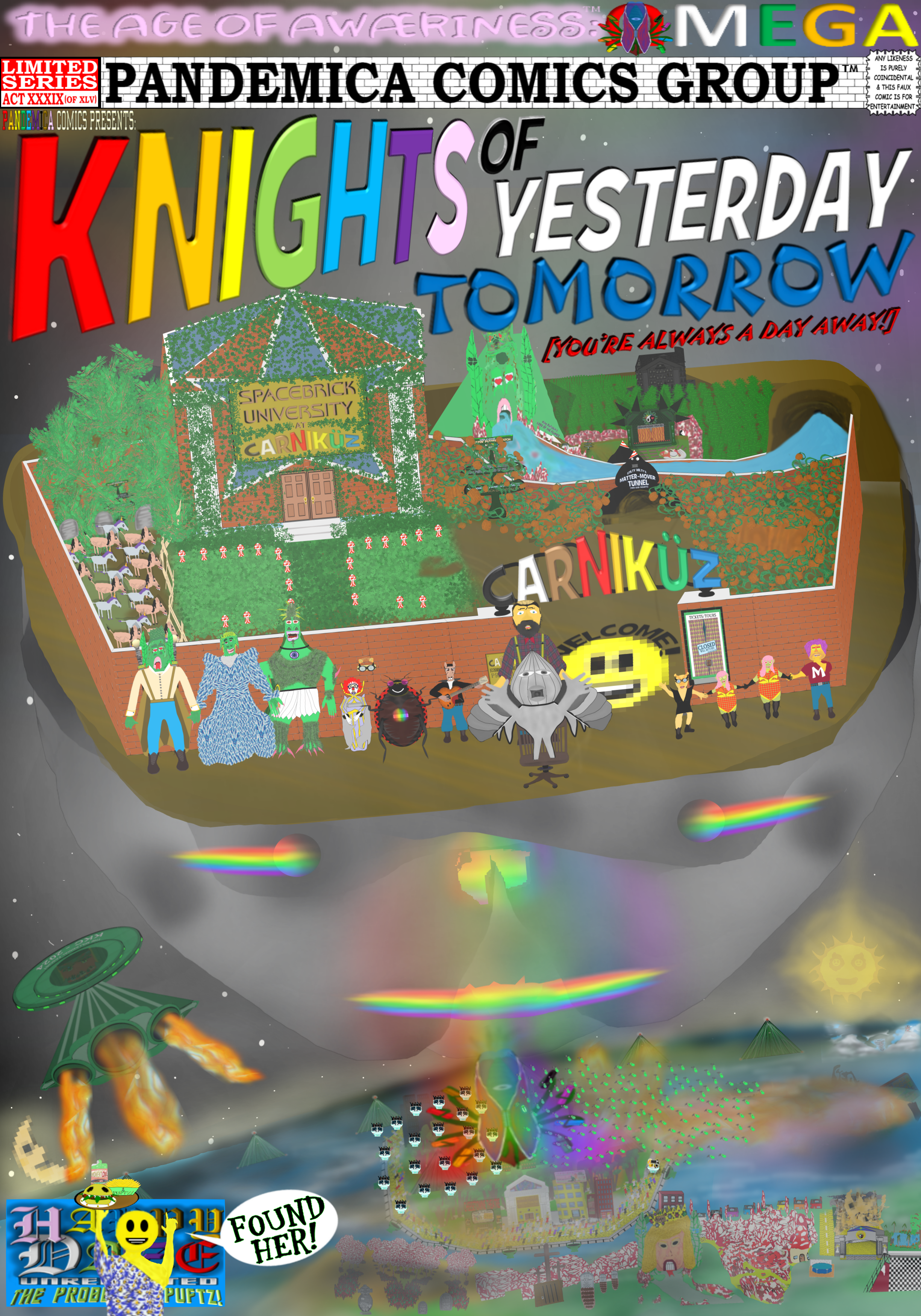 Pandemica Comics Presents: Knights of Yesterday Tomorrow [You're Always A Day Away!]
